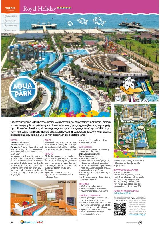 Gazetka promocyjna Wezyr Holidays str. 88