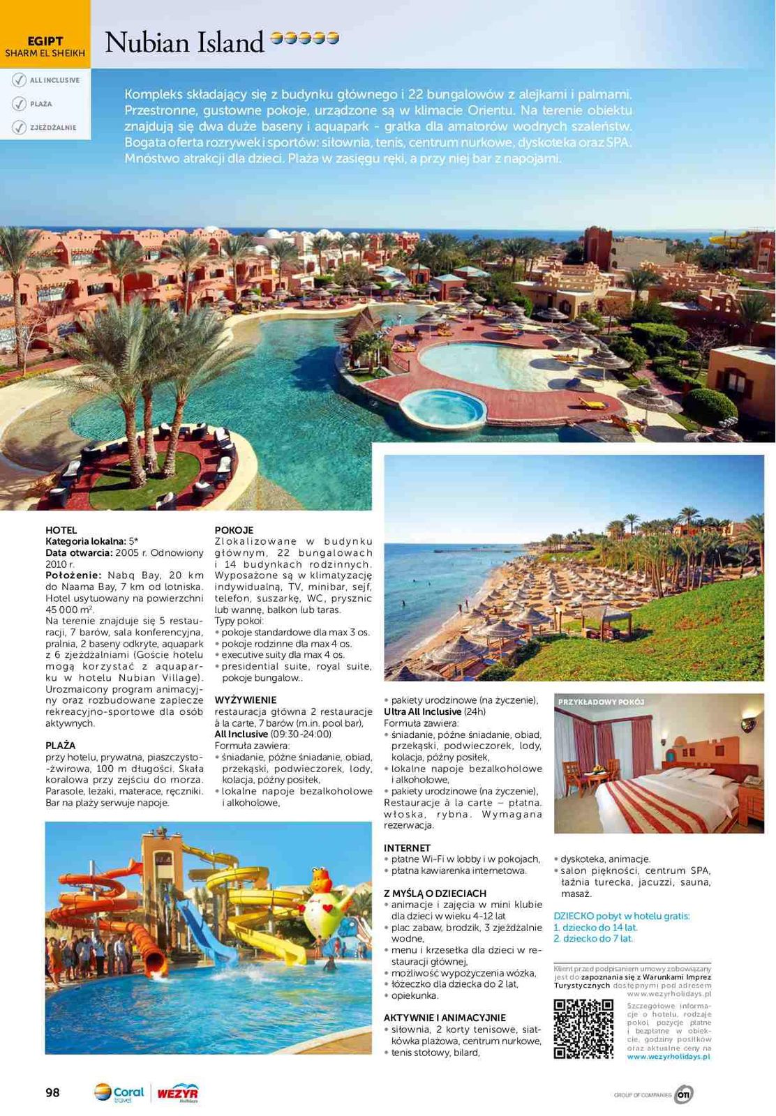 Gazetka promocyjna Wezyr Holidays str. 100