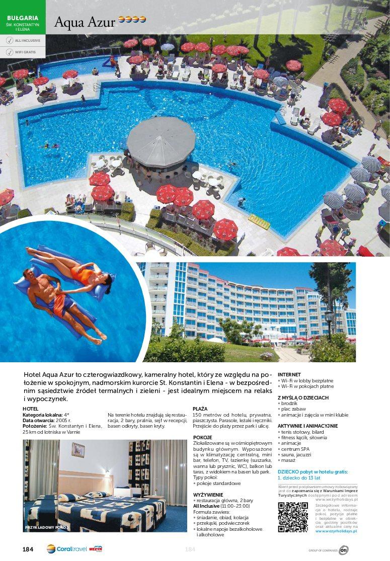 Gazetka promocyjna Wezyr Holidays str. 186