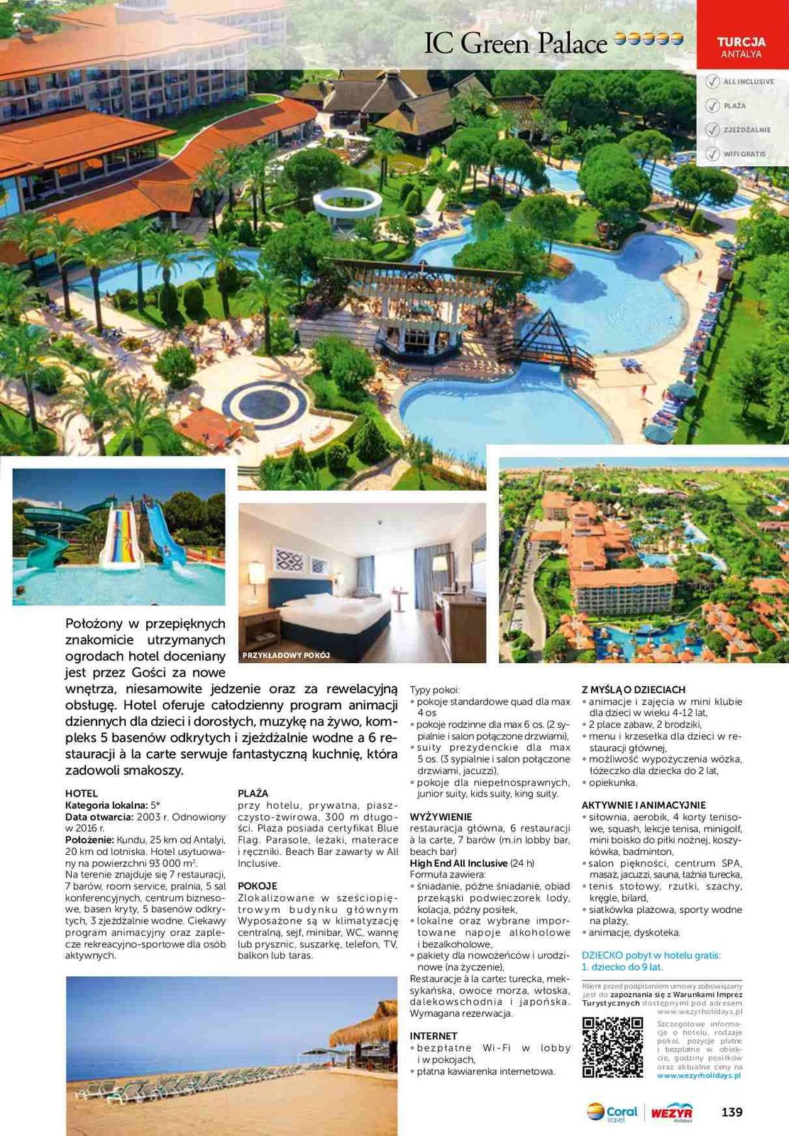 Gazetka promocyjna Wezyr Holidays str. 141