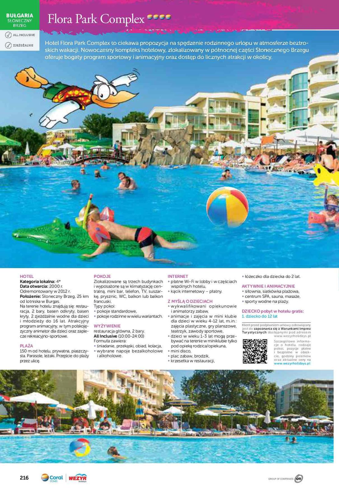 Gazetka promocyjna Wezyr Holidays str. 218