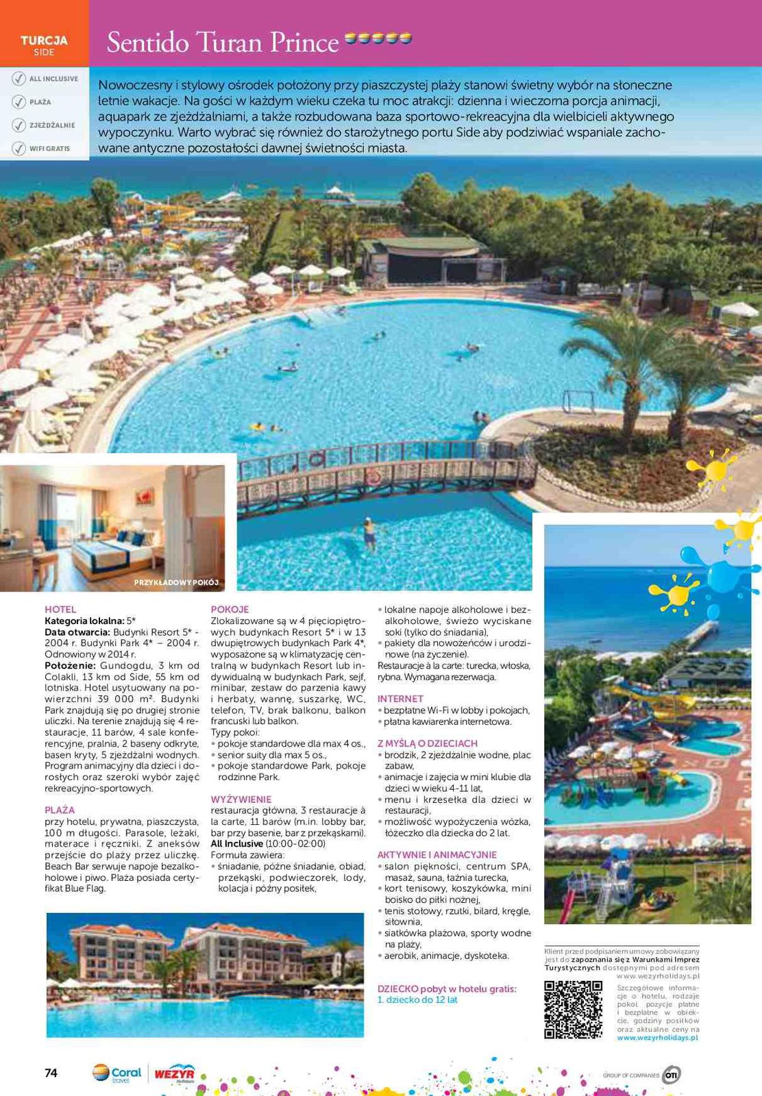 Gazetka promocyjna Wezyr Holidays str. 76