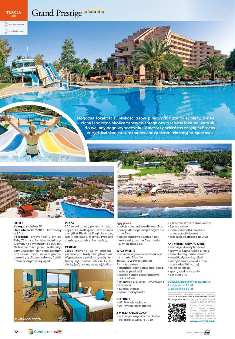 Gazetka promocyjna Wezyr Holidays str. 94