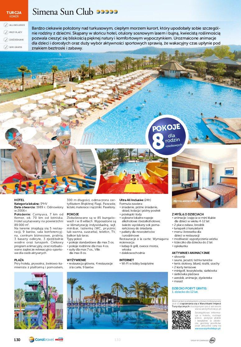 Gazetka promocyjna Wezyr Holidays str. 132