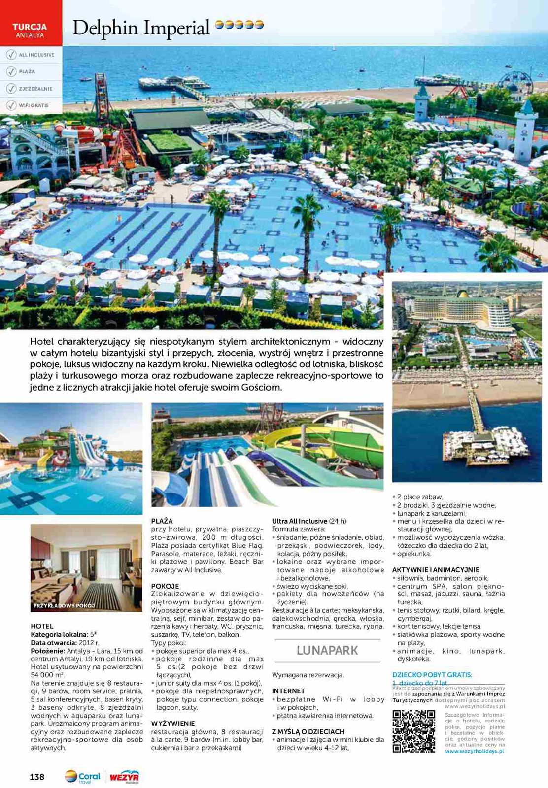 Gazetka promocyjna Wezyr Holidays str. 140