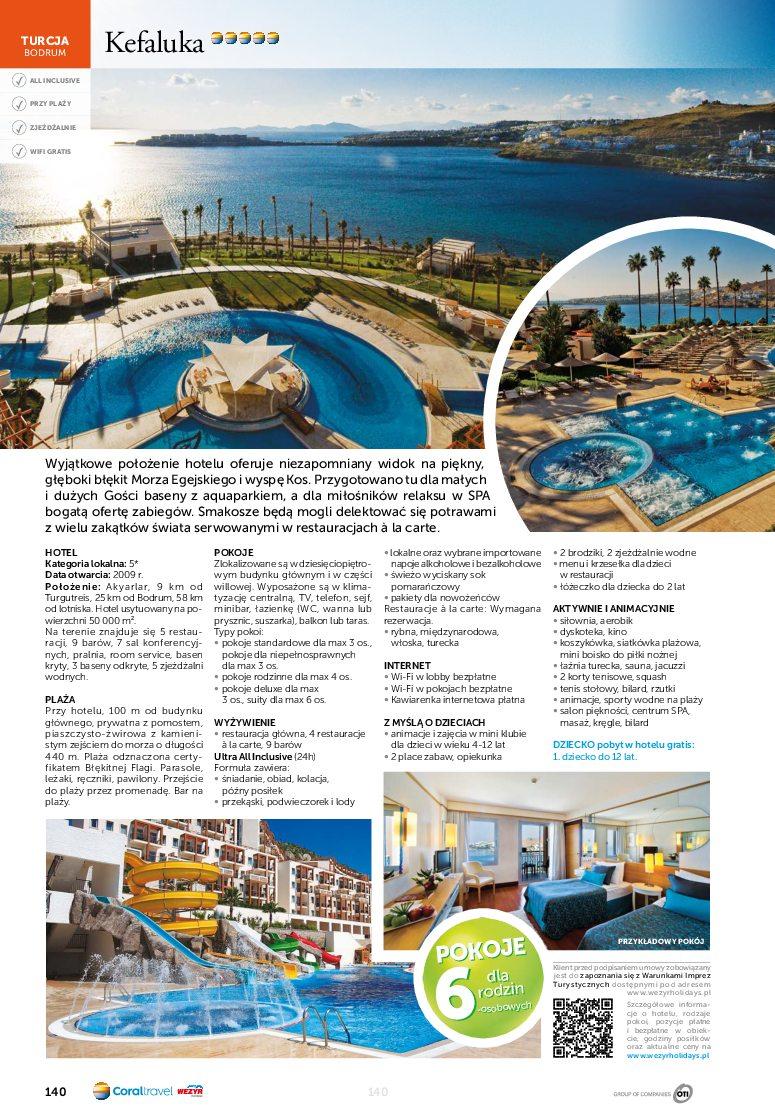 Gazetka promocyjna Wezyr Holidays str. 142