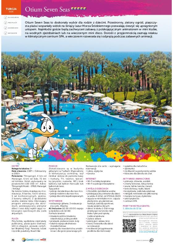 Gazetka promocyjna Wezyr Holidays str. 72