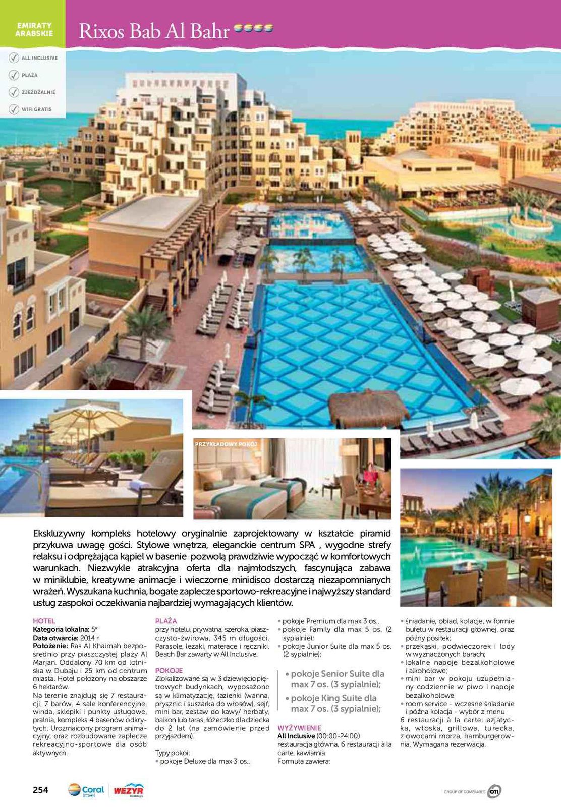 Gazetka promocyjna Wezyr Holidays str. 256