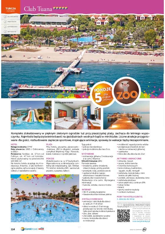 Gazetka promocyjna Wezyr Holidays str. 116