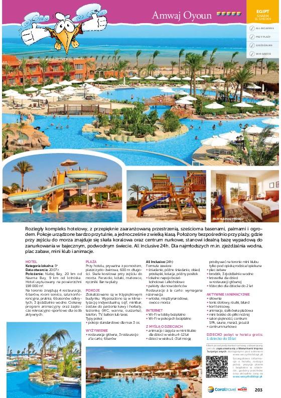 Gazetka promocyjna Wezyr Holidays str. 205