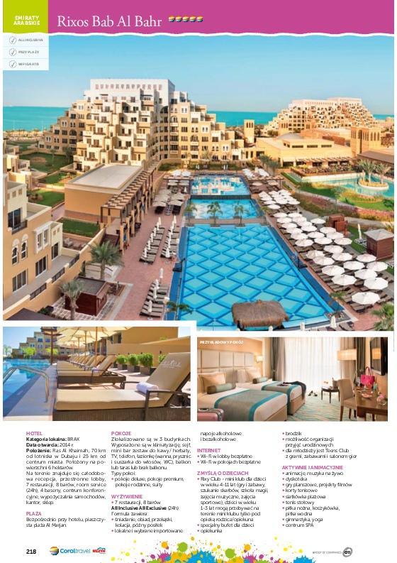 Gazetka promocyjna Wezyr Holidays str. 220