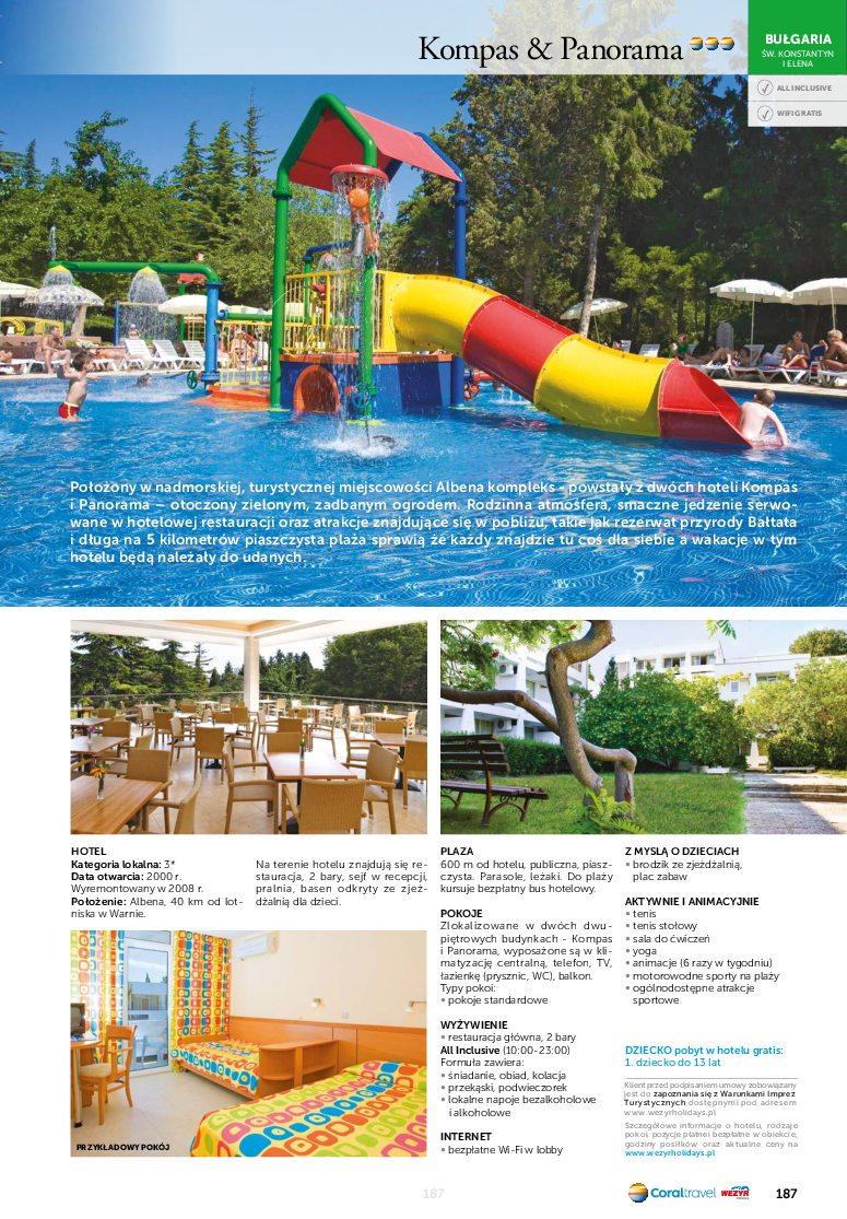 Gazetka promocyjna Wezyr Holidays str. 189