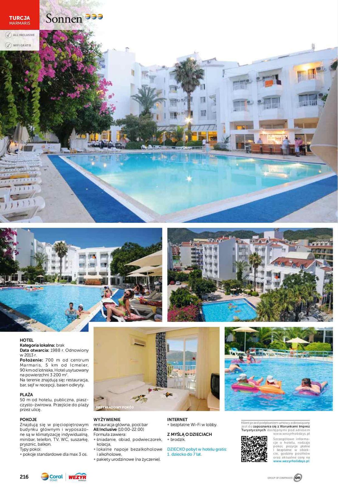 Gazetka promocyjna Wezyr Holidays str. 218