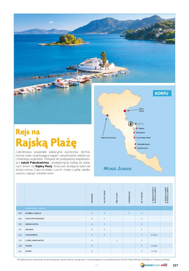 Gazetka promocyjna Wezyr Holidays str. 109