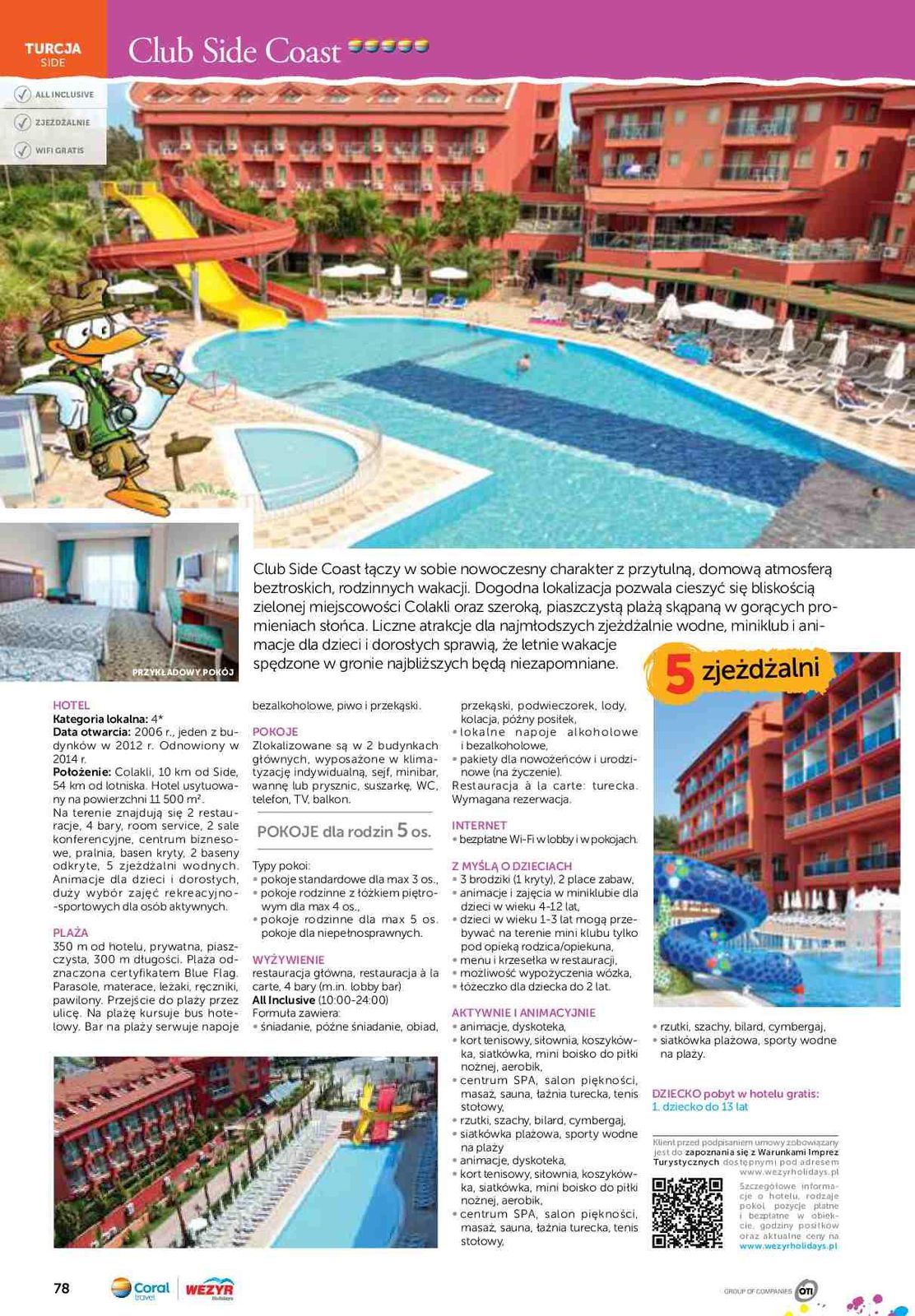 Gazetka promocyjna Wezyr Holidays str. 80