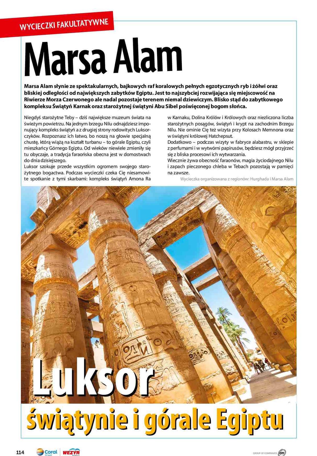 Gazetka promocyjna Wezyr Holidays str. 116