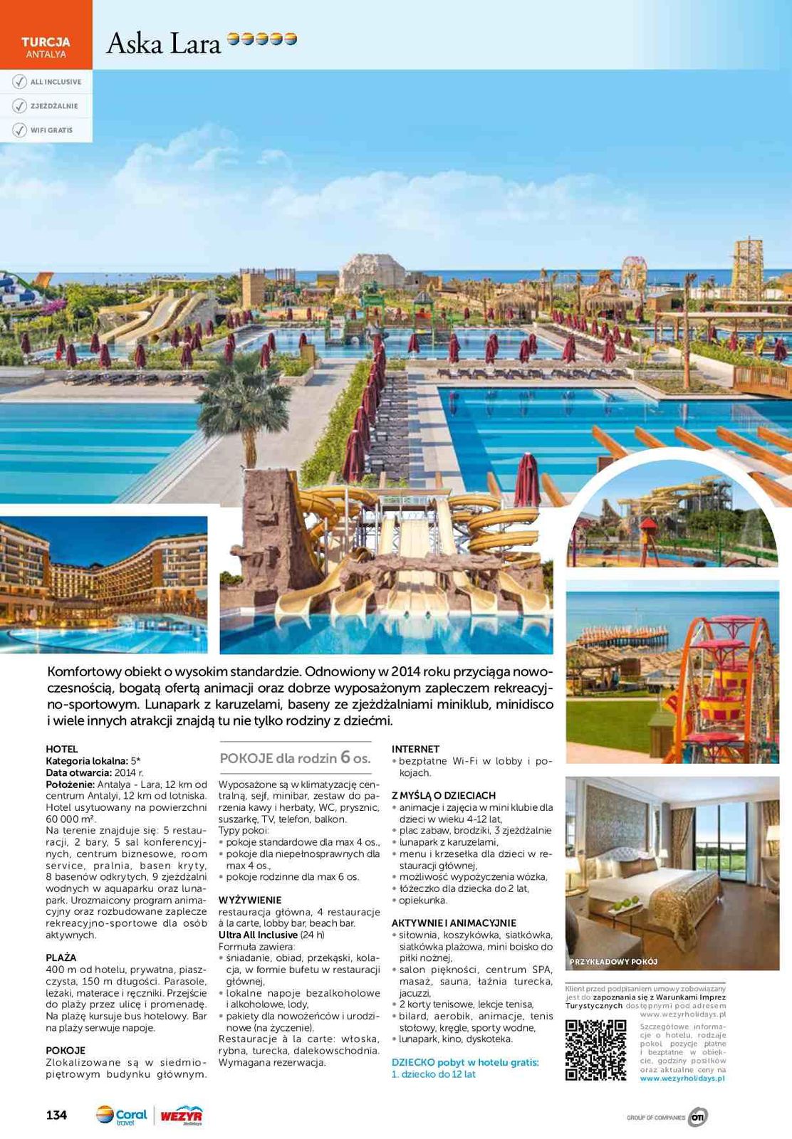 Gazetka promocyjna Wezyr Holidays str. 136