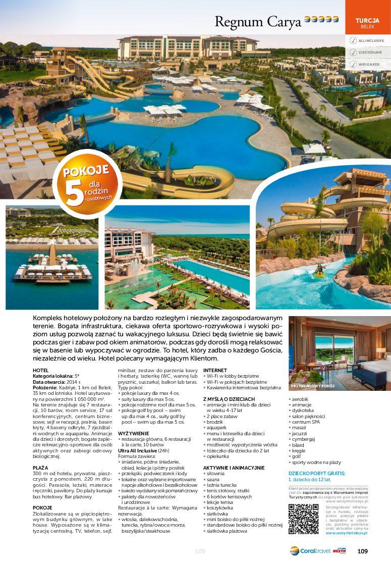 Gazetka promocyjna Wezyr Holidays str. 111