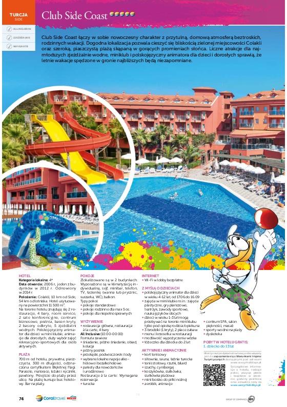 Gazetka promocyjna Wezyr Holidays str. 76