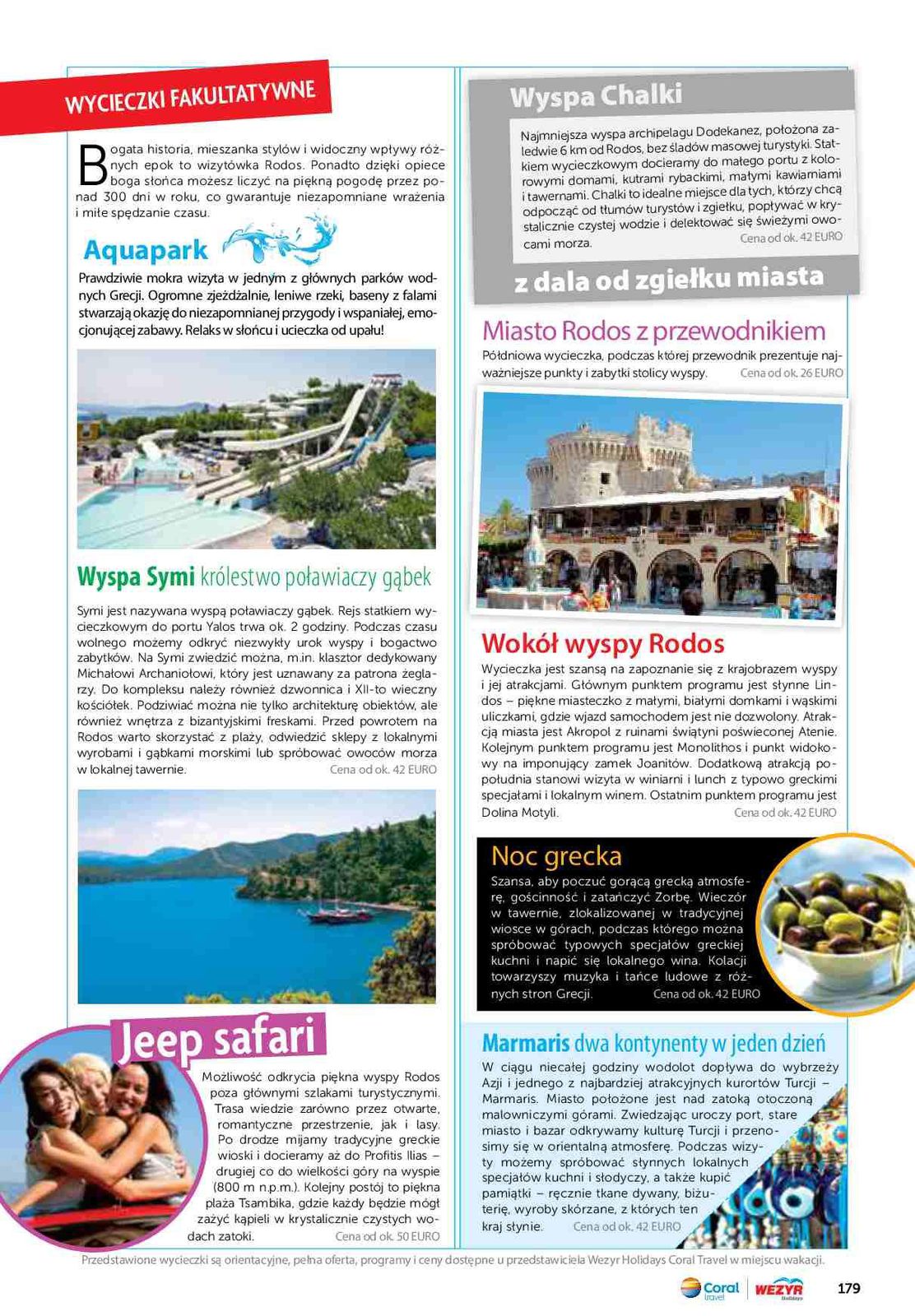 Gazetka promocyjna Wezyr Holidays str. 181