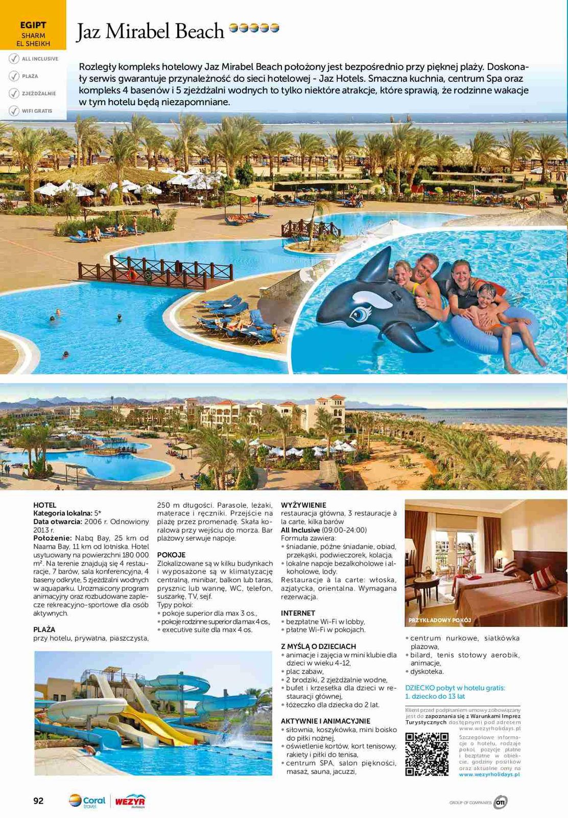 Gazetka promocyjna Wezyr Holidays str. 94