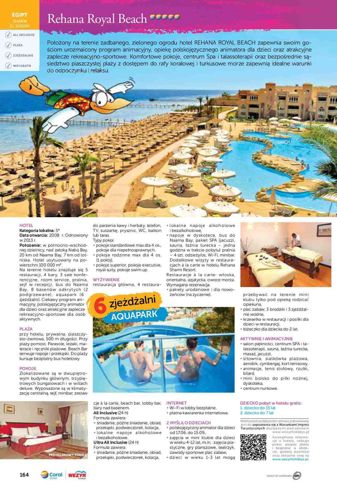 Gazetka promocyjna Wezyr Holidays str. 166