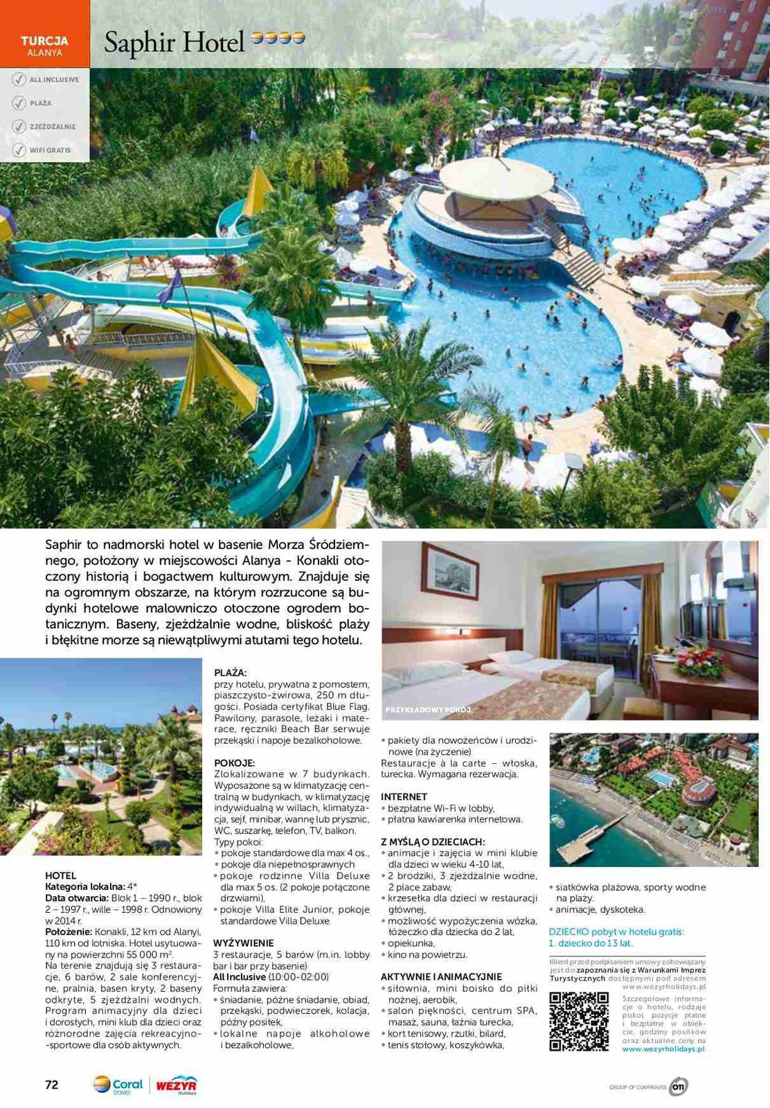 Gazetka promocyjna Wezyr Holidays str. 74