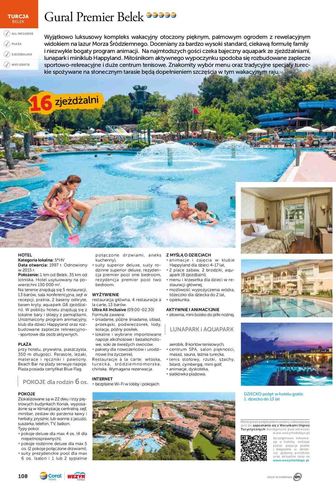 Gazetka promocyjna Wezyr Holidays str. 110