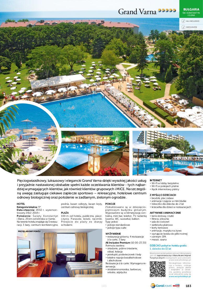 Gazetka promocyjna Wezyr Holidays str. 185