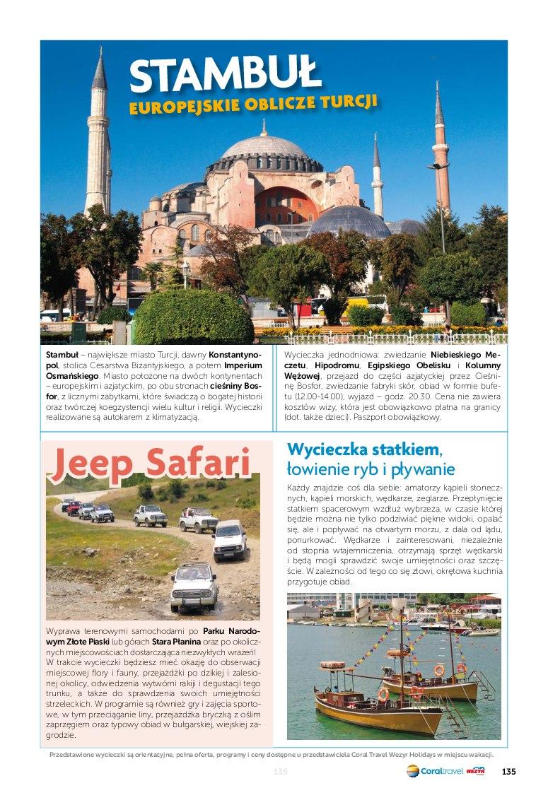 Gazetka promocyjna Wezyr Holidays str. 137