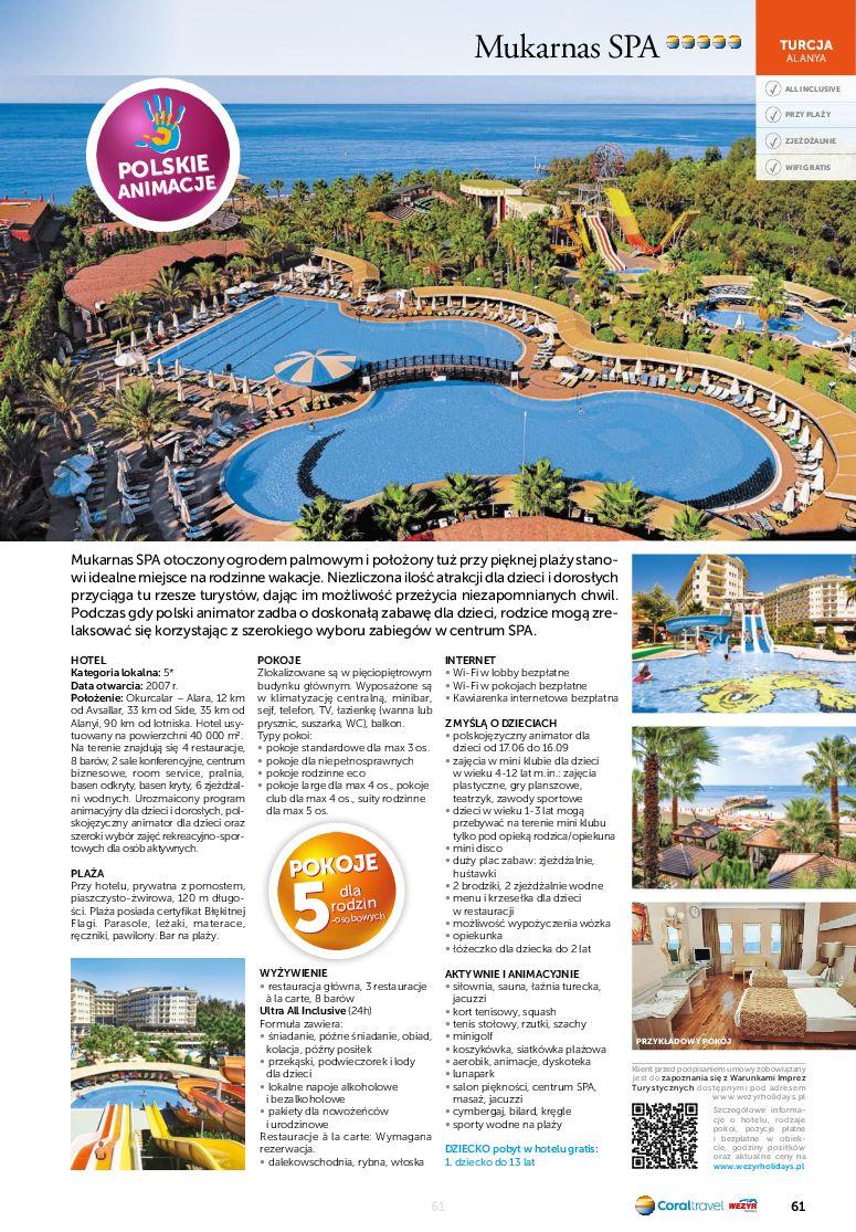 Gazetka promocyjna Wezyr Holidays str. 63