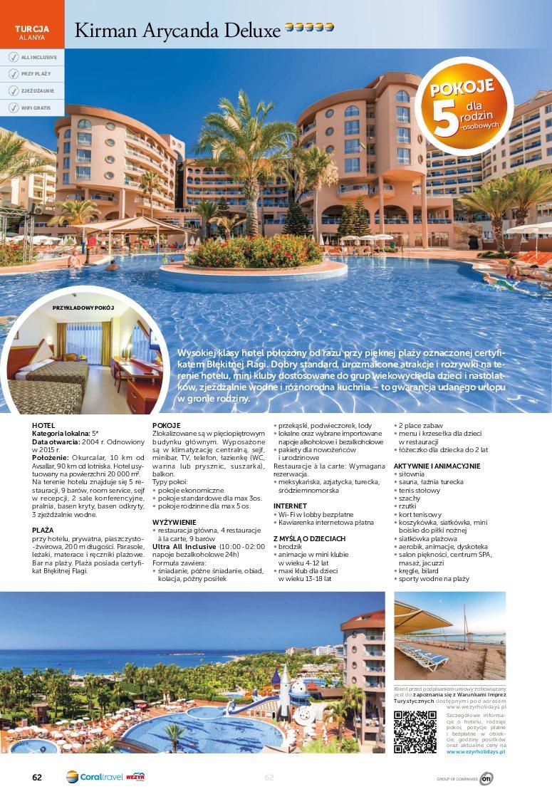 Gazetka promocyjna Wezyr Holidays str. 64