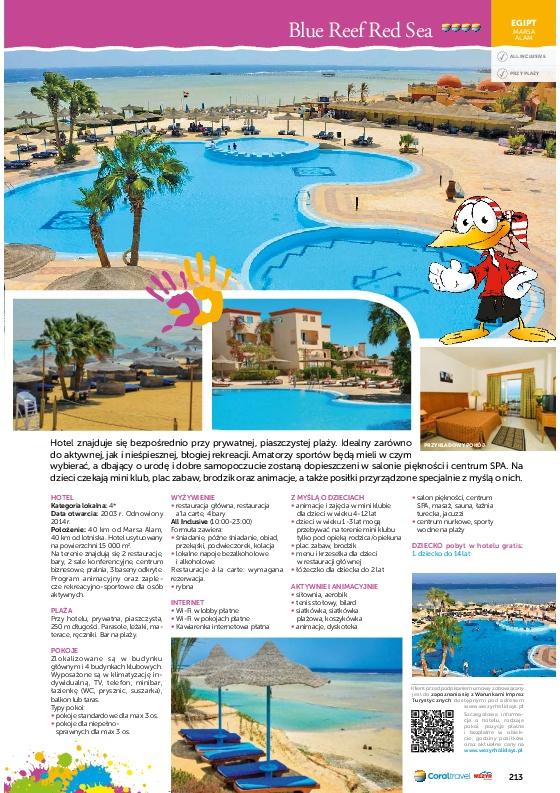 Gazetka promocyjna Wezyr Holidays str. 215