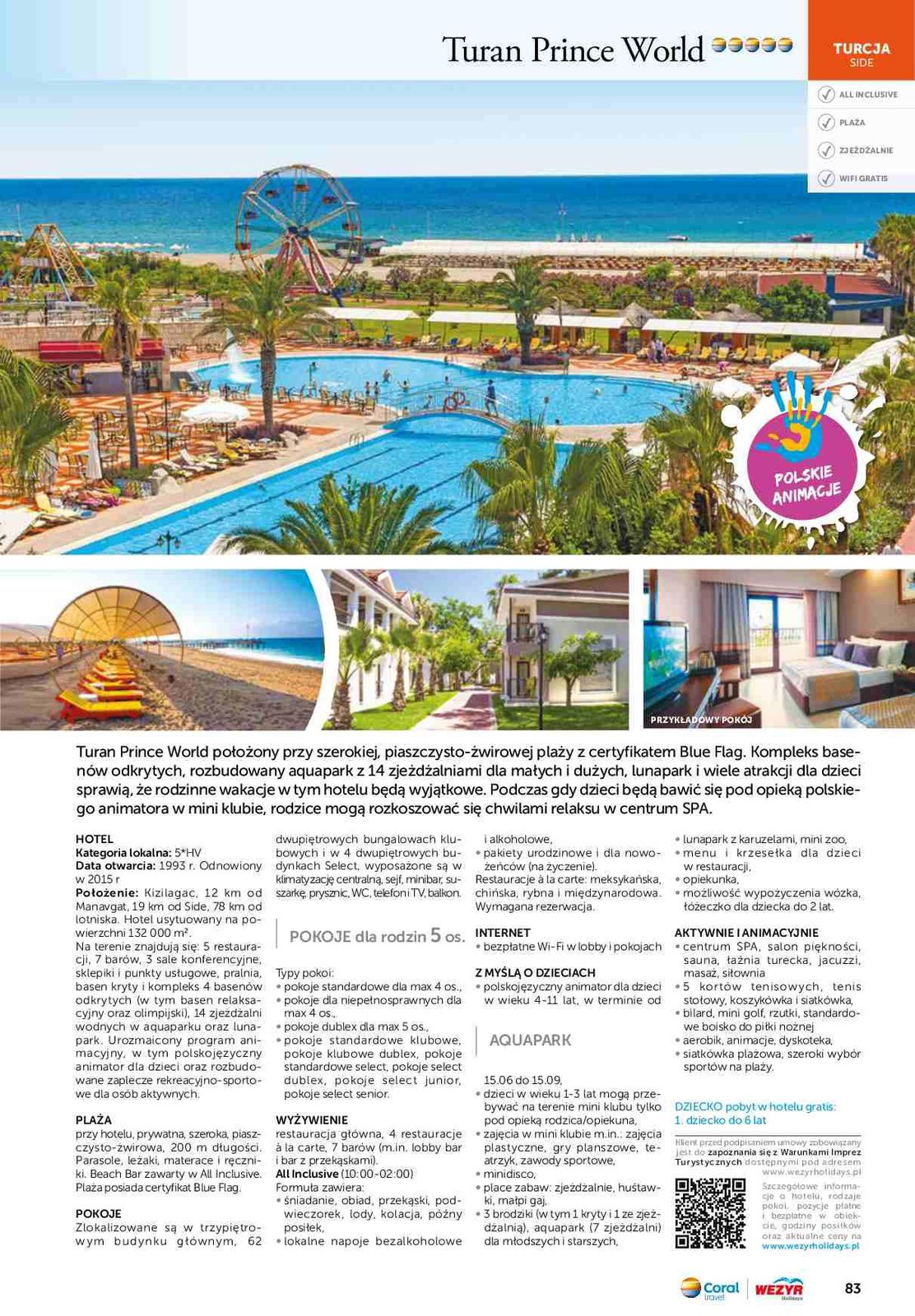 Gazetka promocyjna Wezyr Holidays str. 85