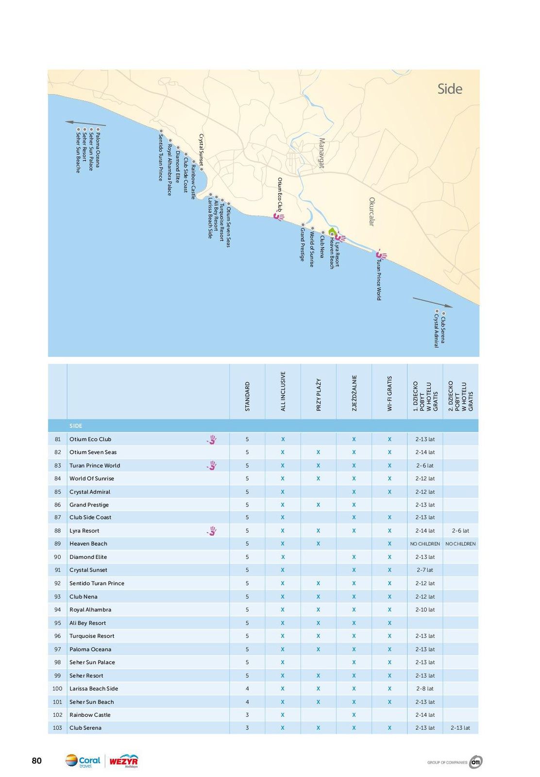 Gazetka promocyjna Wezyr Holidays str. 82