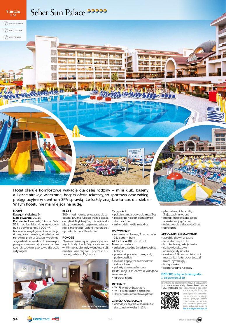 Gazetka promocyjna Wezyr Holidays str. 96